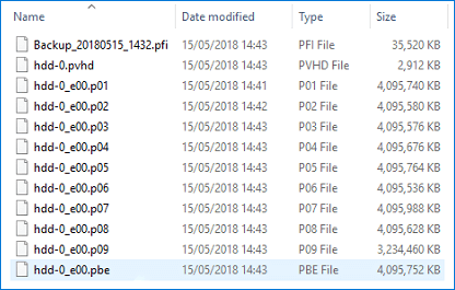 paragon-backup-files
