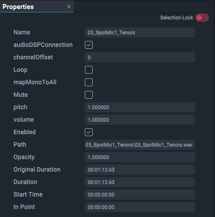 audio-properties